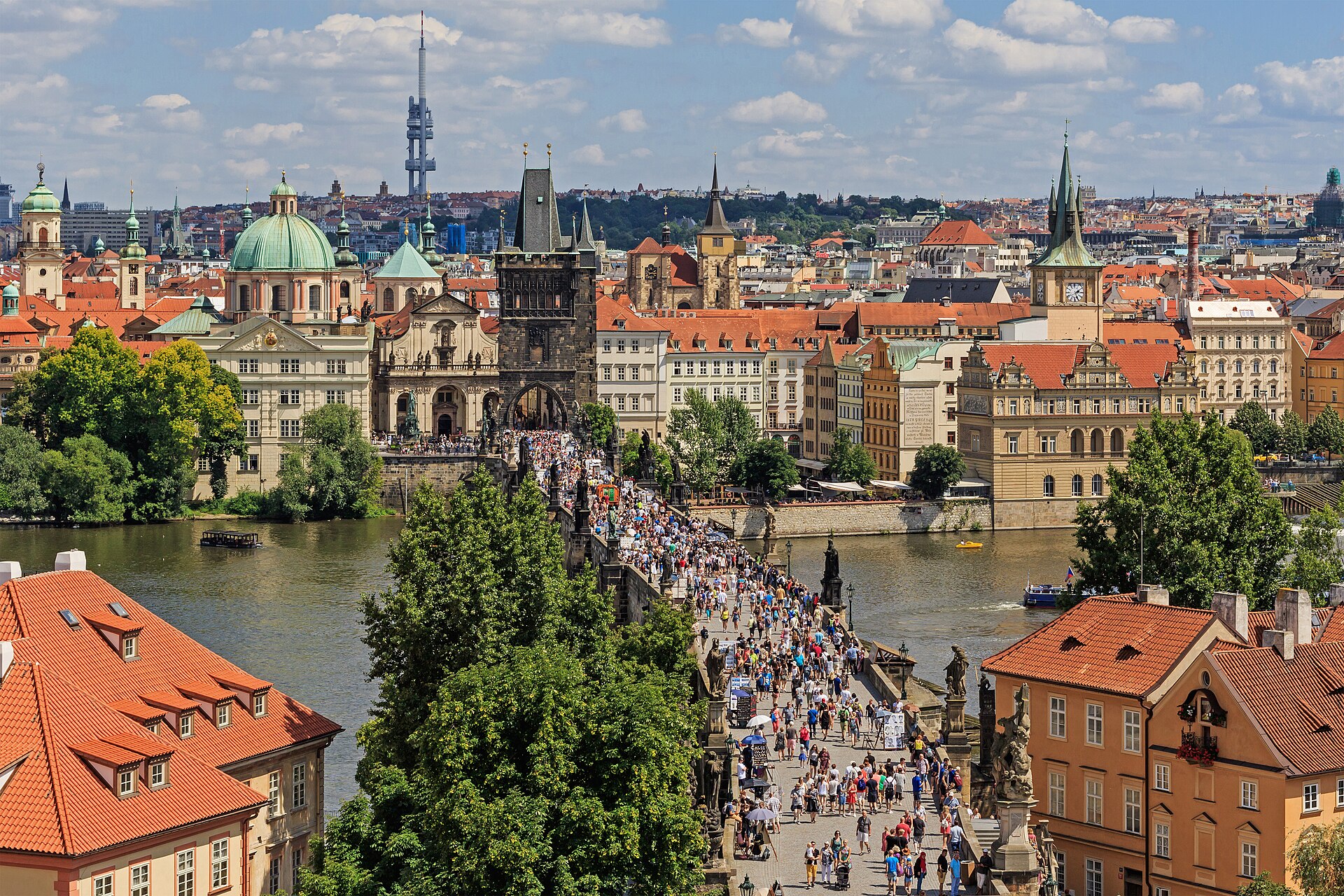 Charles Bridge Prague — Czechia
