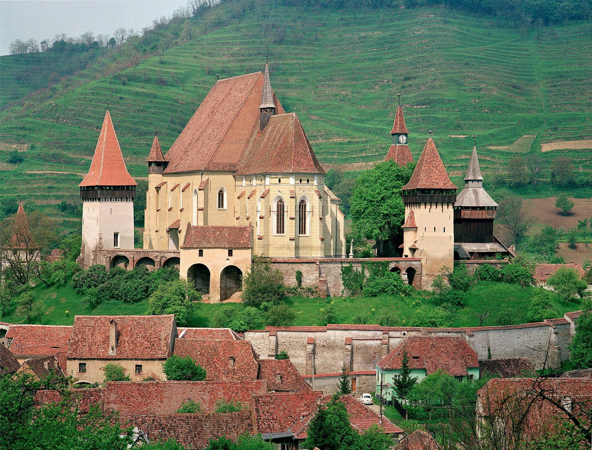 Biertan fortified church Transylvania — Romania